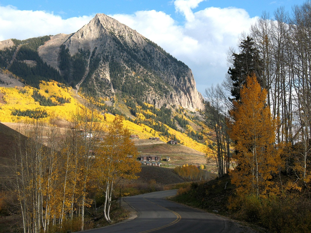 Mount Crested Butte in the Fall